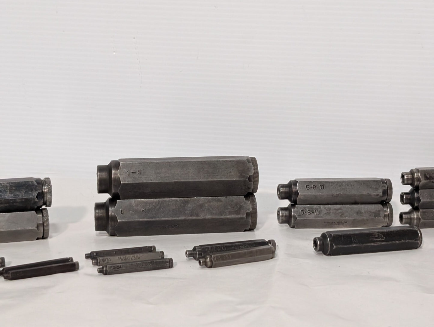 (25) Heimann Transfer Screw Incl. 3/8-16, 1-2-13, 5-8-11, etc. See photos+desc.