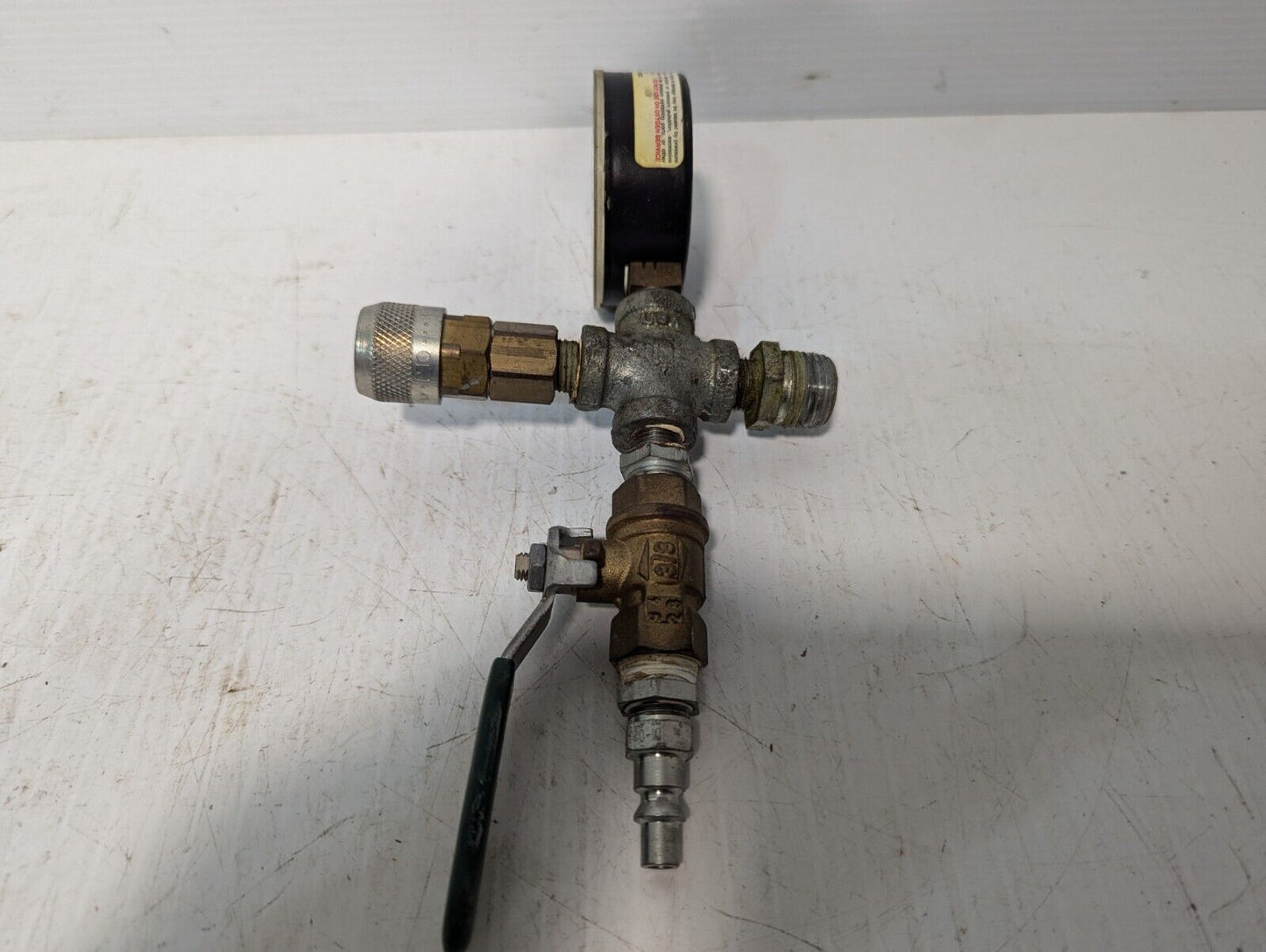 Speed Aire, Air Regulator, Brass Socket w/Ashcroft 0-160PSI gage - Free Shipping