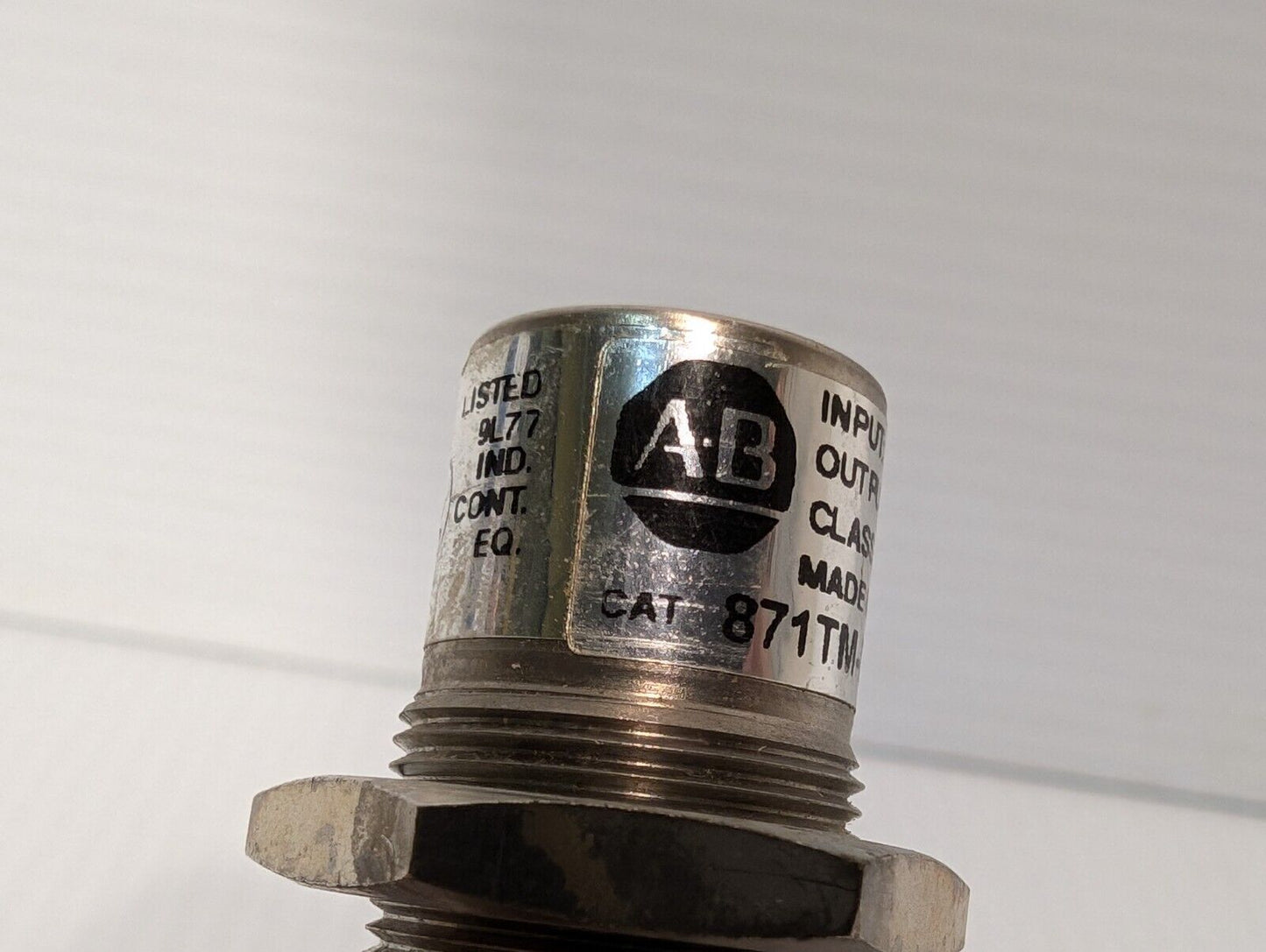 Allen Bradley 871TM-DH8NP18-D4 Inductive Proximity Sensor, Series. A