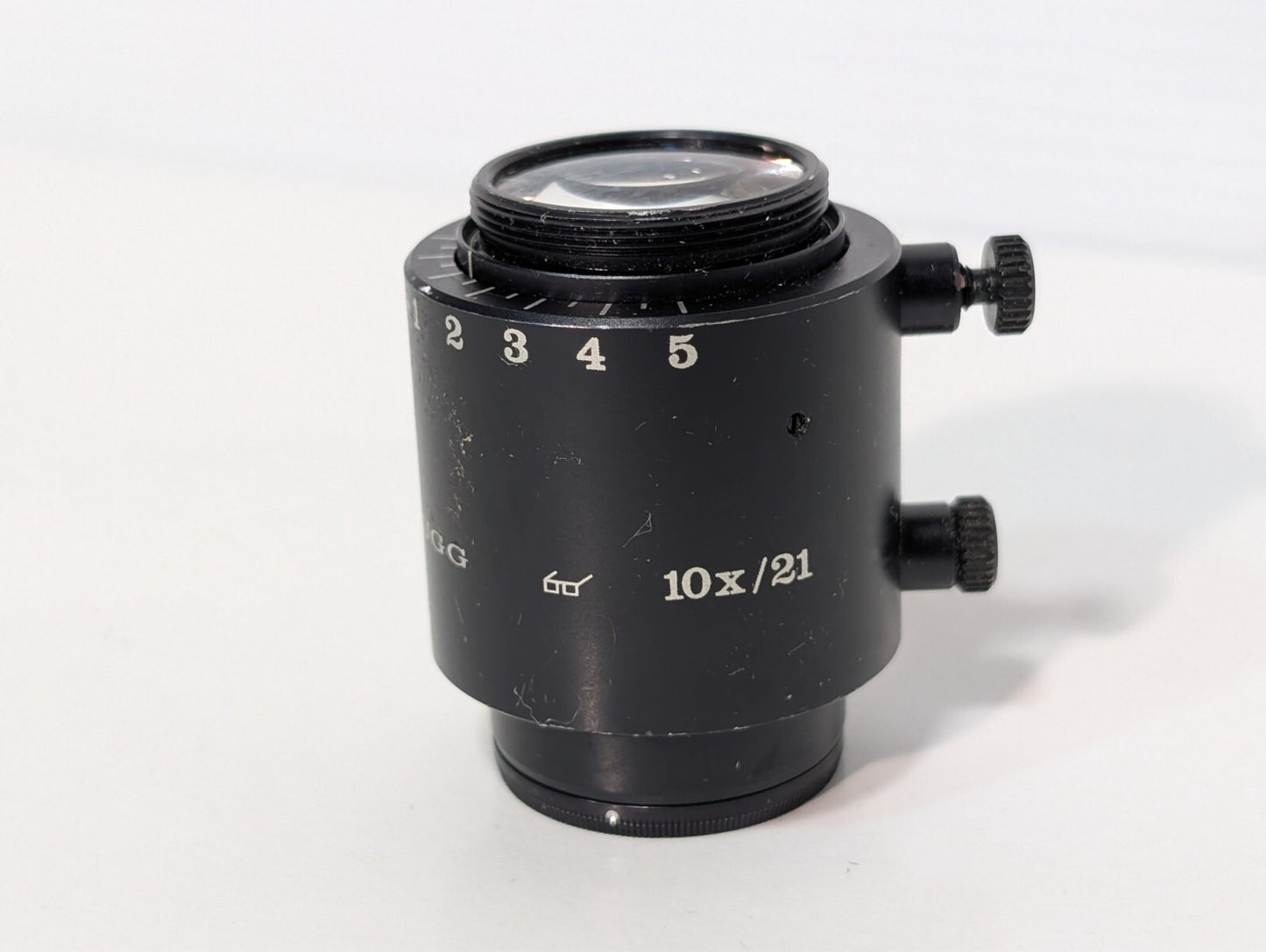 Wild Heerbrugg 10X/21 Objective Lens Stereo Microscope Eyepiece 10X Focus Zoom