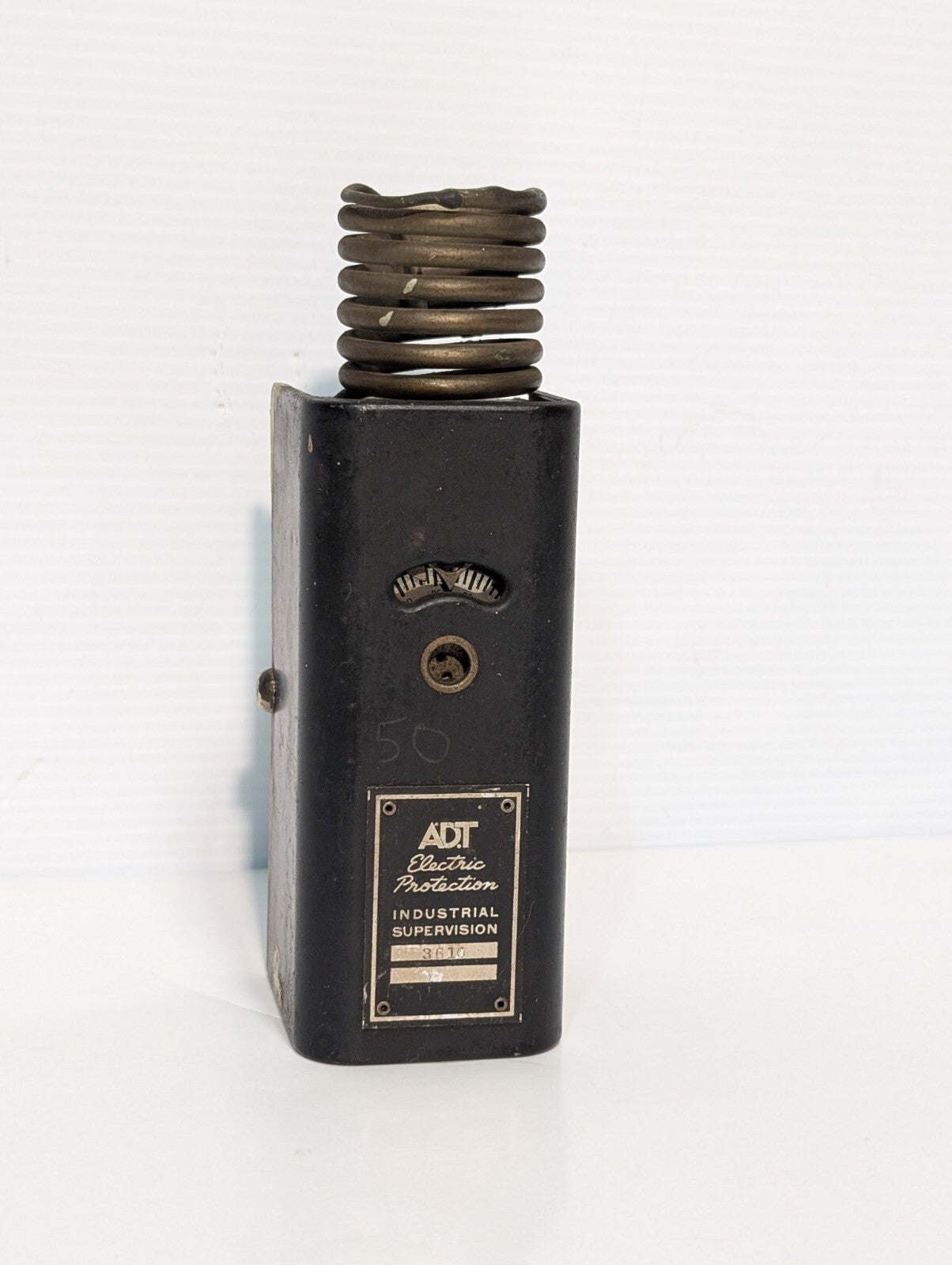Vintage ADT Electric Protection Industrial Supervision 3610 Component