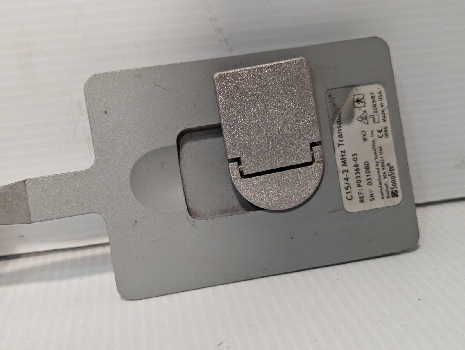 Sonosite C15/4-2MHz Ultrasound Transducer, PO3368-03, Mfr 2003, Free Shipping