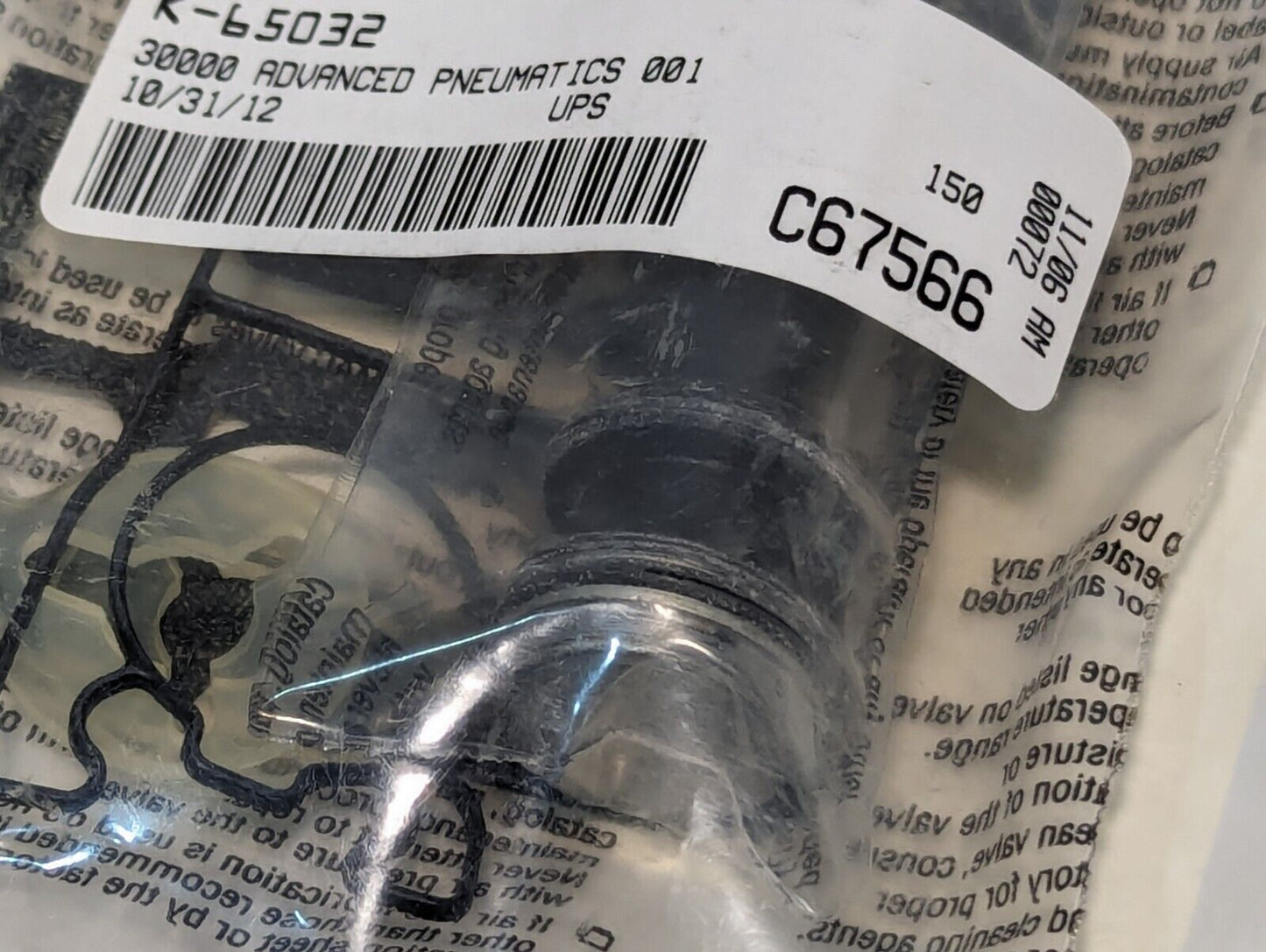 Advanced Pneumatics K-65032 Valve Repair Kit - Free Shipping