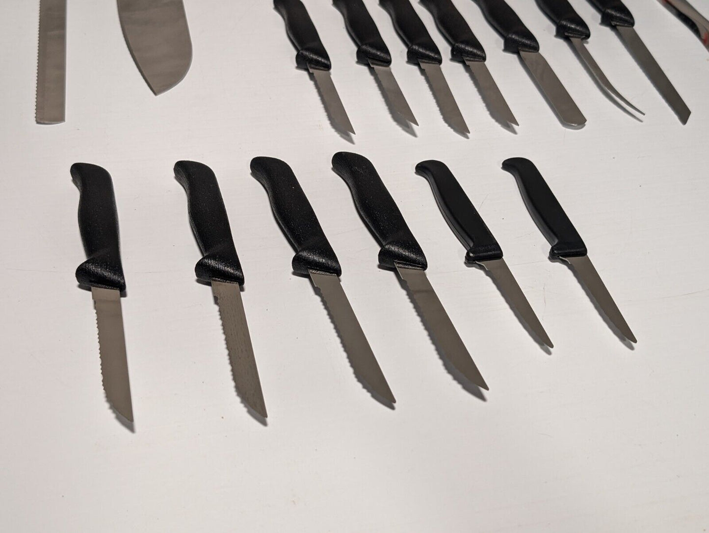 18 Piece Original Vintage Ginsu Deluxe Knife Cutlery Set
