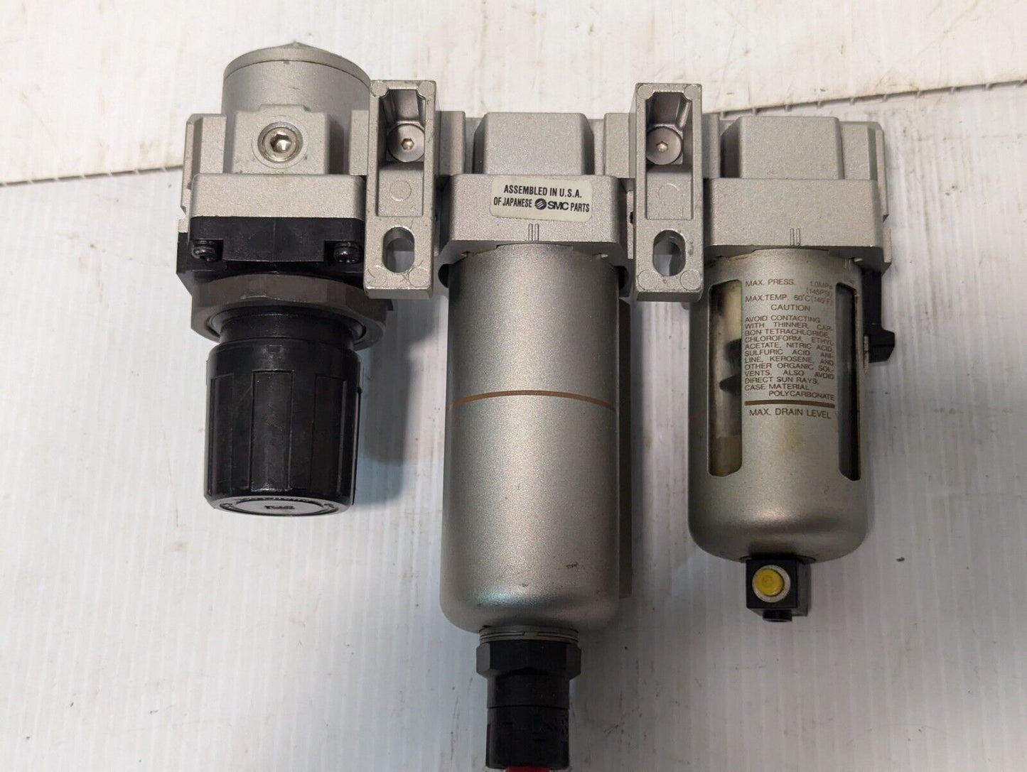 SMC Pneumatic- Regulator Assembly with NAR3000-N03 Regulator - Free Shipping