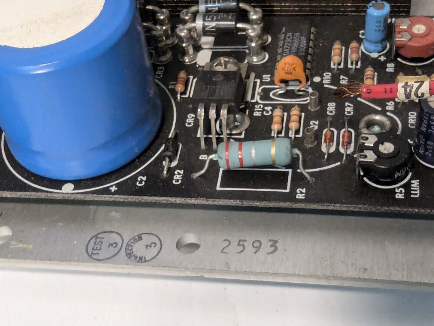 International Power IHC24-2.4 Power Supply 240VAC .75A In 24VDC 2.4A Out