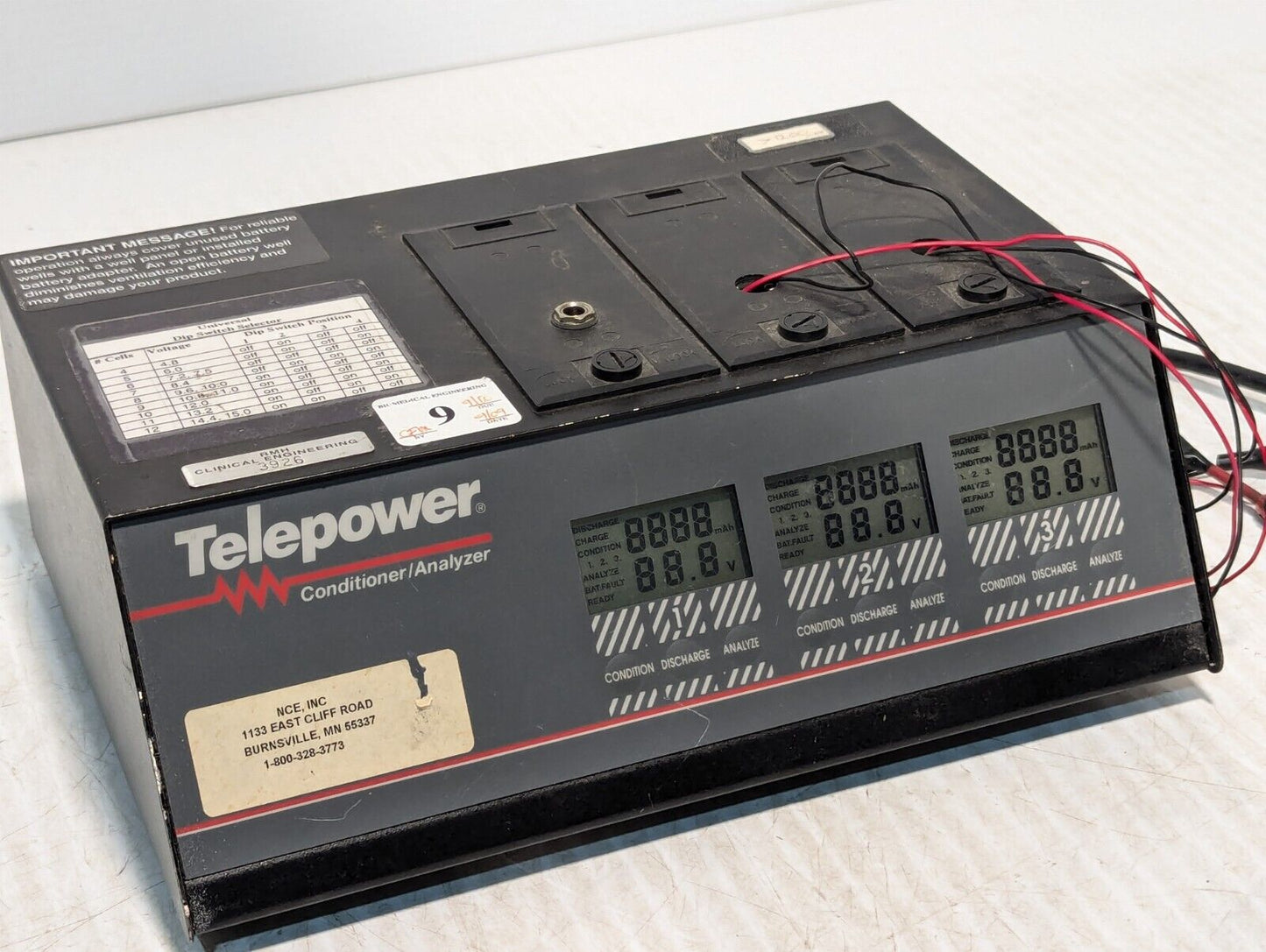 Jabro Batteries TP3503Q Telepower Conditioner/Analyzer - Free Shipping