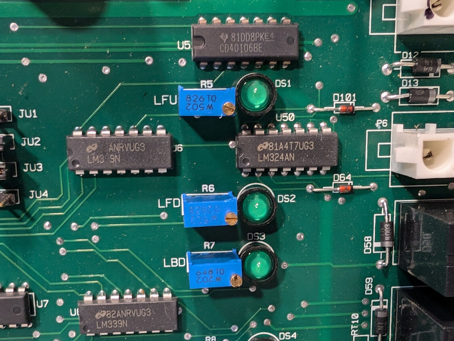 Actel A40MX04 Circuit Board, PLG68, 2MPT120091, 66473 REV 7, 68121P,11-5118-0017