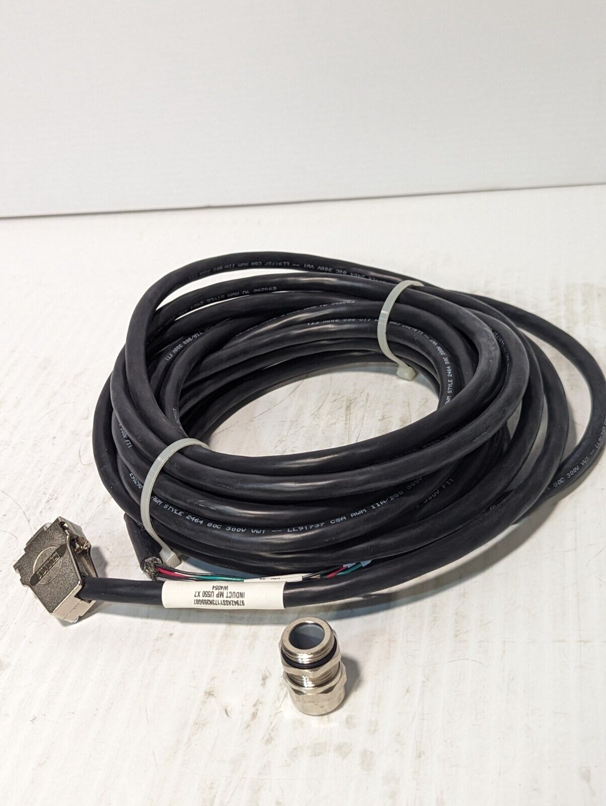 Turck 13082 Resolver Cable Assembly, U2-16490, W4054 - Free Shipping
