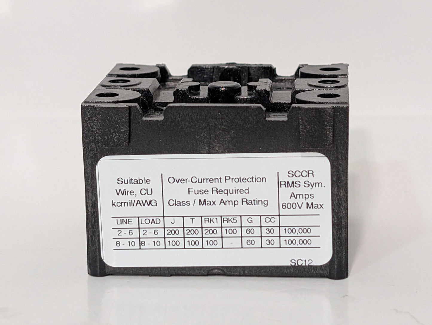 Allen Bradley 1492-PDM3111 Ser B Bulletin 1492 600V Terminal Block, CU Wire
