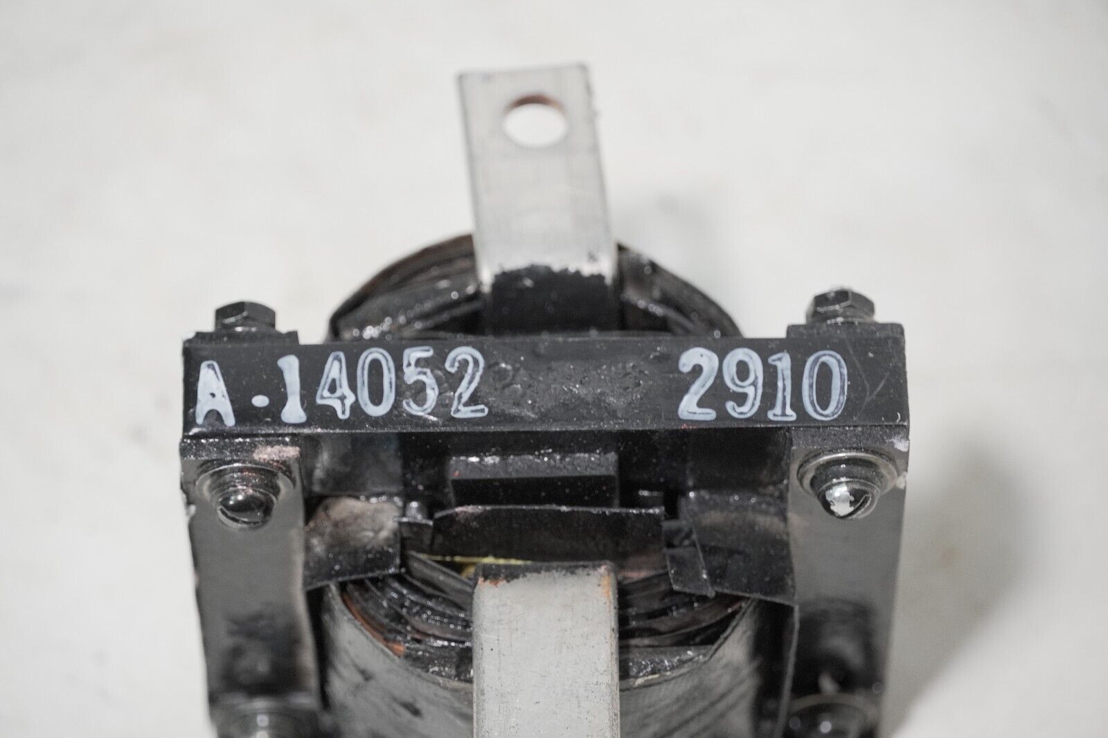Trans-Tec 2910 filter choke, 0.005 MHY, 160/2 Amps, 1 phase, 20K Hz