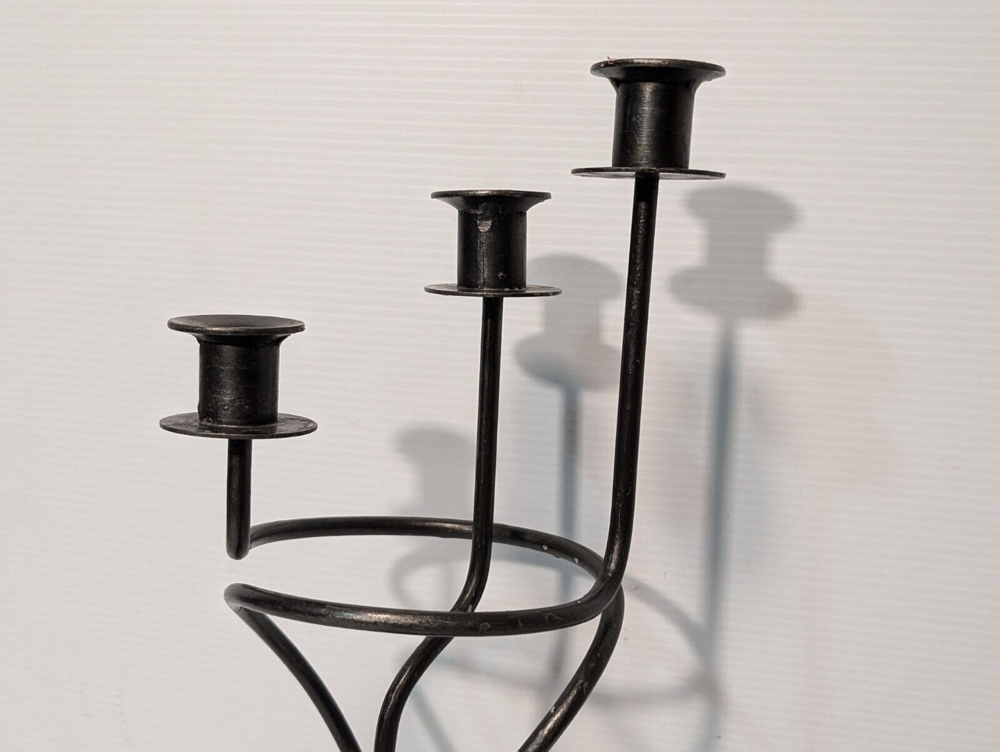 Wrought Iron Decorative Candle Holder/ Candlelabra, 3 Holders - Free Shipping