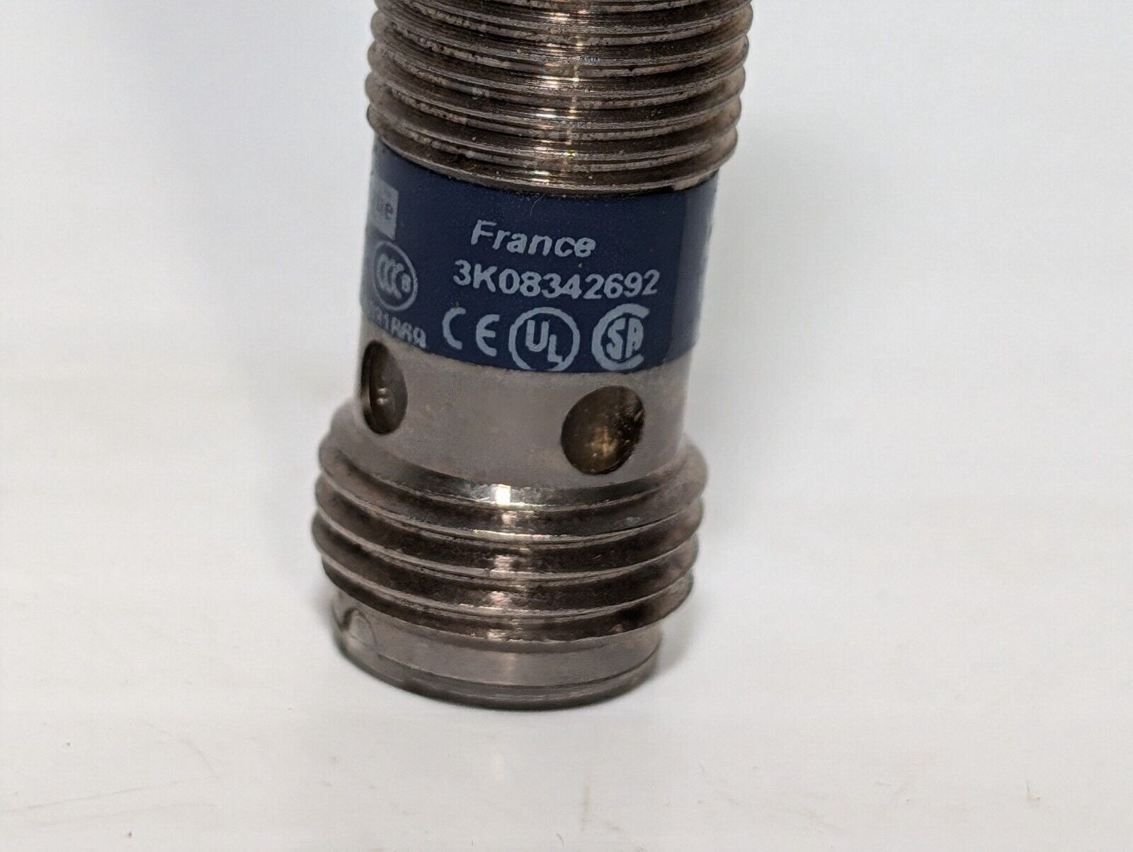 Telemecanique XS2M12MA230K Inductive Proximity Sensor, M12, 24-240VAC/DC