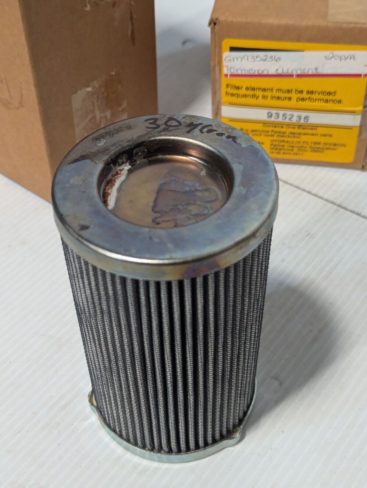 Parker 935236 hydraulic filter element, in original box - Free Shipping