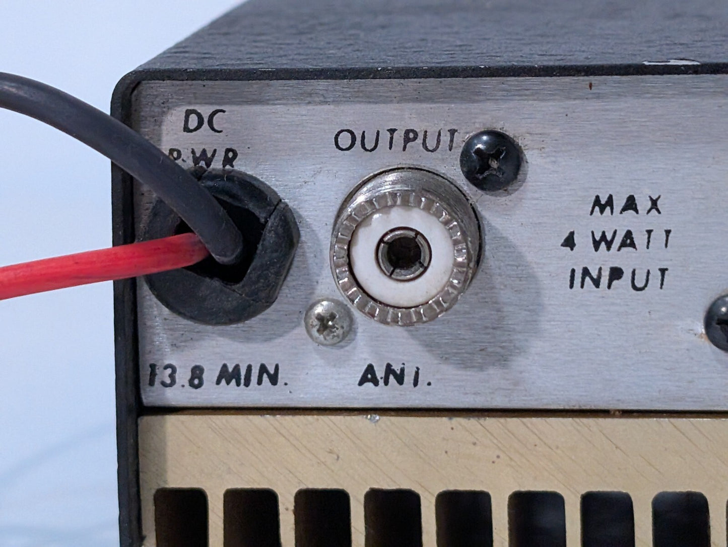 Vintage Gray Electronics 150 Bi-Linear Mobile Amplifier 4W Max Input