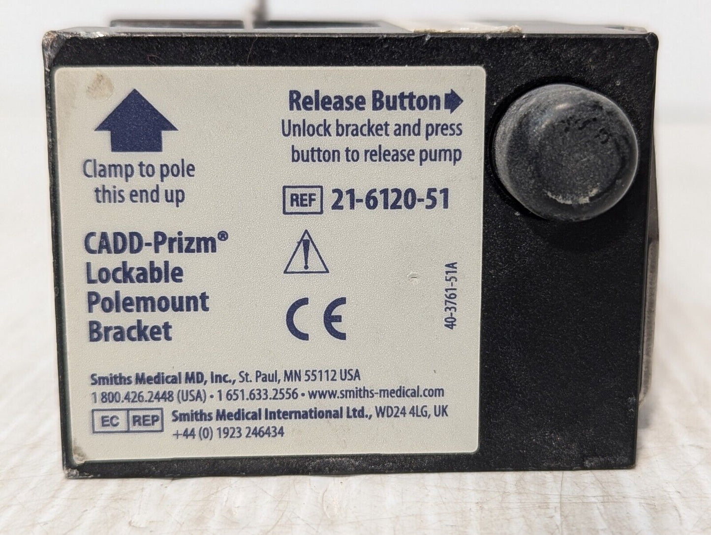 Smiths CADD-PRIZM Lockable Polemount Bracket Ref 21-6120-51 - Free Shipping