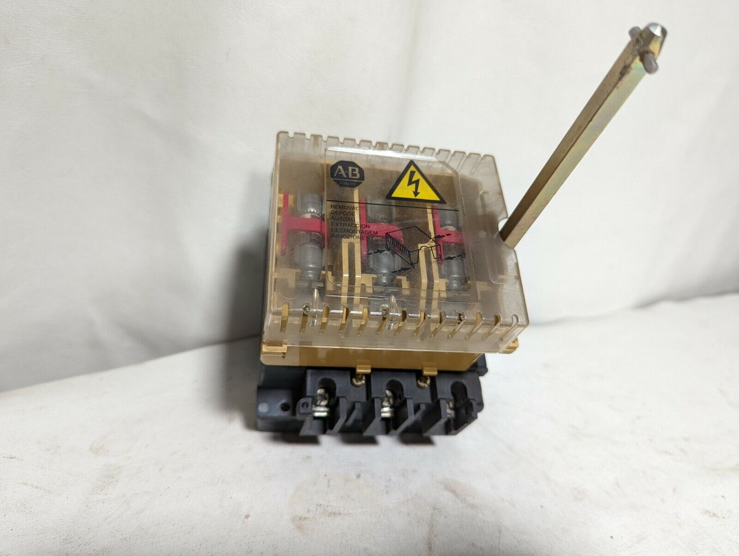 Allen-Bradley 194R-NC030P3, ser. B, fused molded case switch