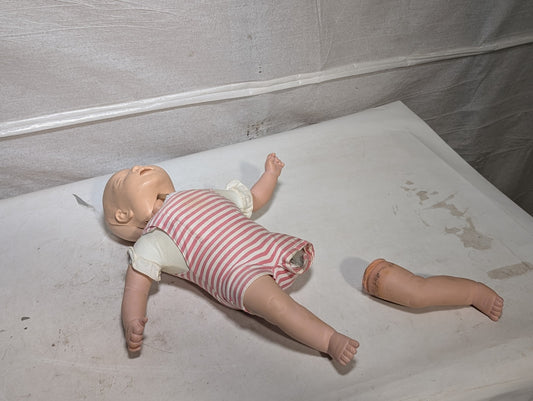 (1) Laerdal Baby Anne CPR Infant Pediatric Training Manikin, Dismembered Leg