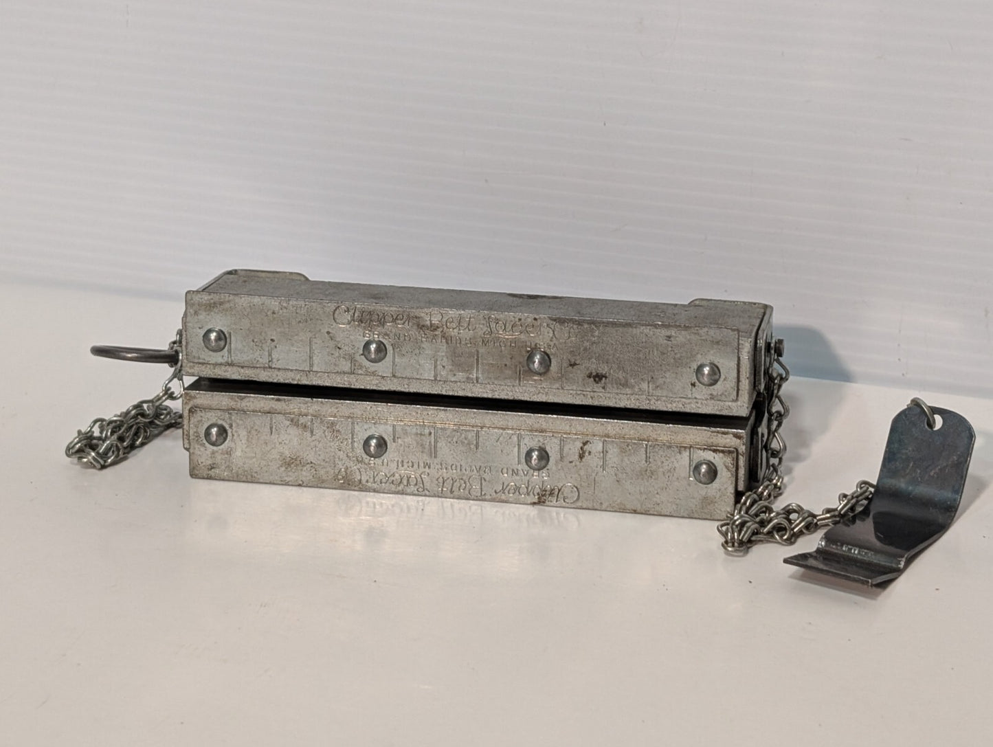 Vintage Clipper Belt Lacer No. 0-6" Vise Lacer