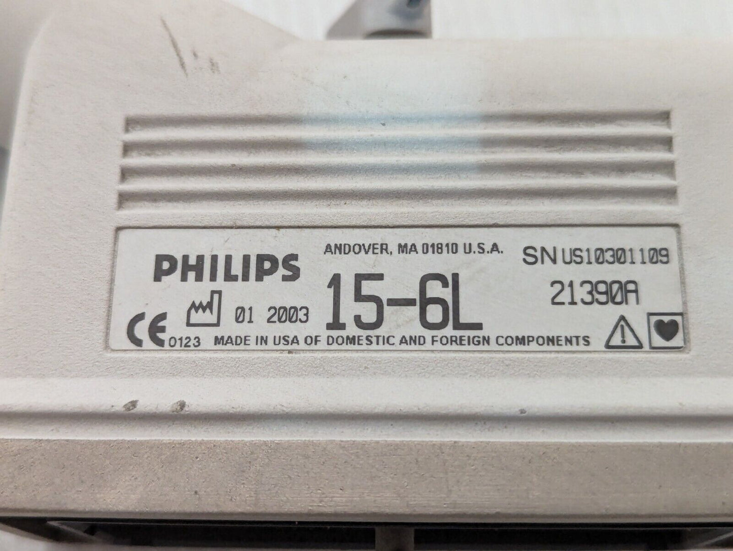 Philips 15-6L Ultrasound Transducer Linear Array Probe - Free Shipping