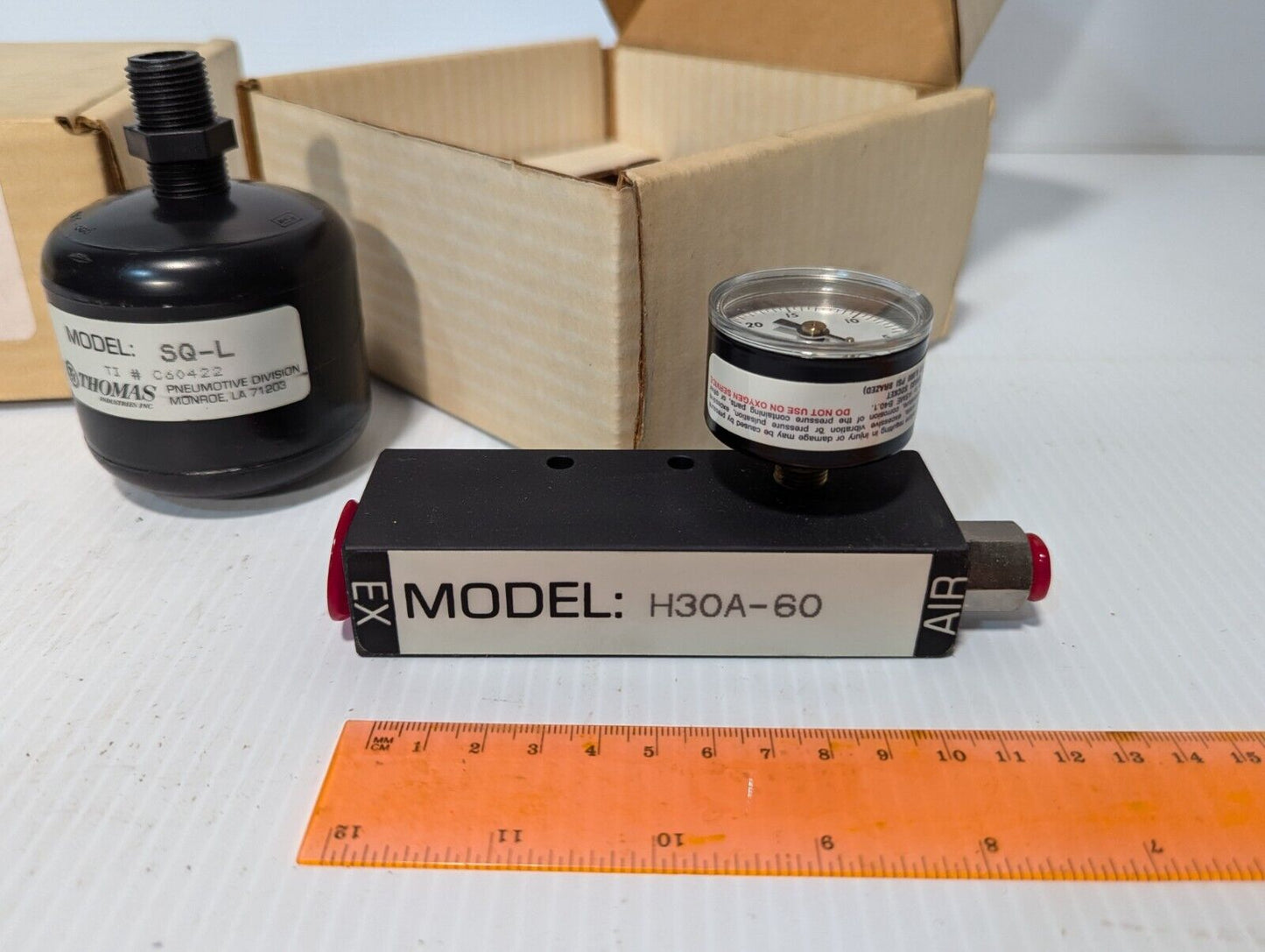 Thomas Pneumotive H30A-60, 162217, SQ-L, 5F257, new old stock - Free Shipping