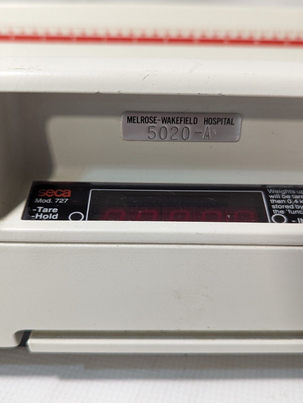 Seca 727 EMR-Validated Baby Scale with Fine Graduation