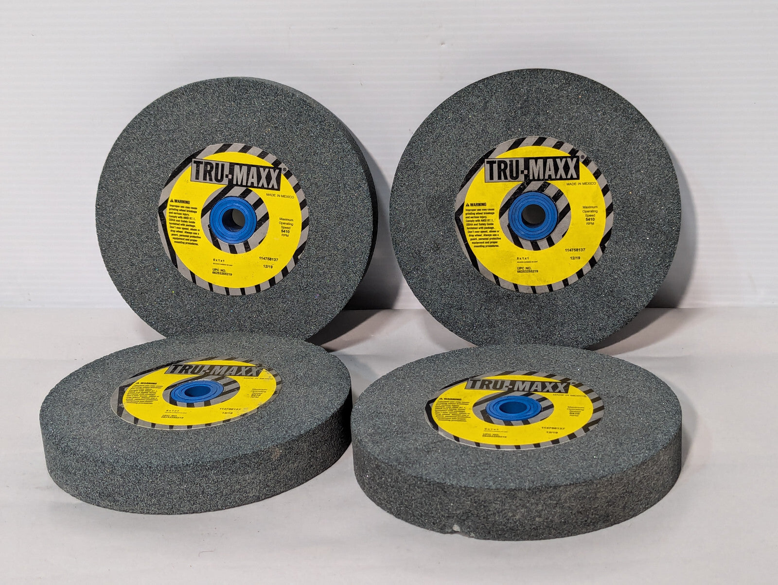Tru-Maxx 6x1x1, 60 Grit Grinding Wheel, Silicon Carbide, 66253255219, 5410 RPM