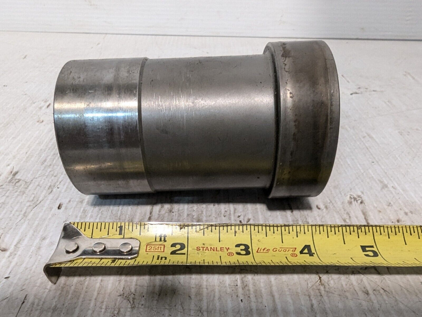Lot of 2 Sleeve Bushings, 4" Length, 2.8" OD (widest) - Free Shipping