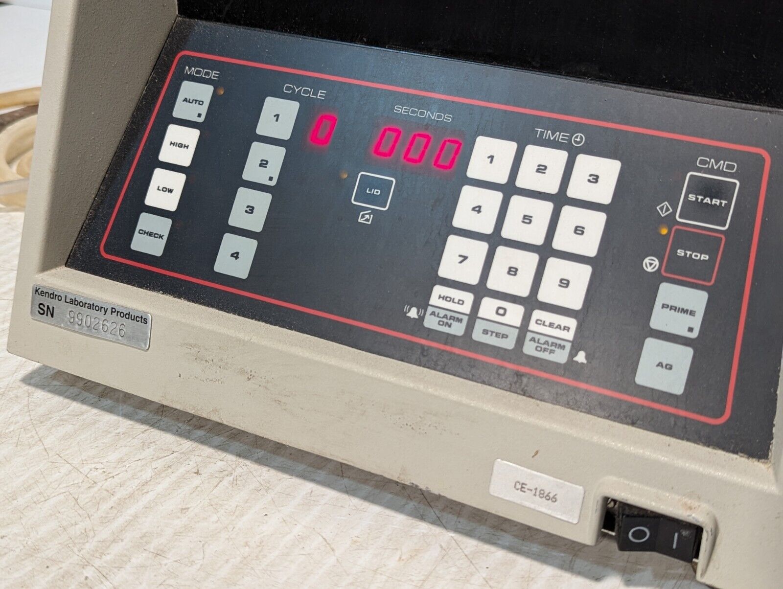 Sorvall CW2 Cellwasher 2 Centrifuge, 3200rpm, 350w, 115v @ 60Hz with power cable