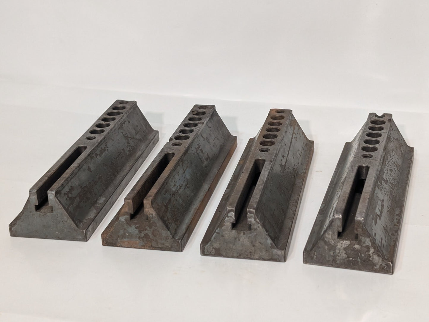 4 Piece Moore Jig Grinder Borer Extension Parallels 2" Tall x 3" Wide x 10" Long