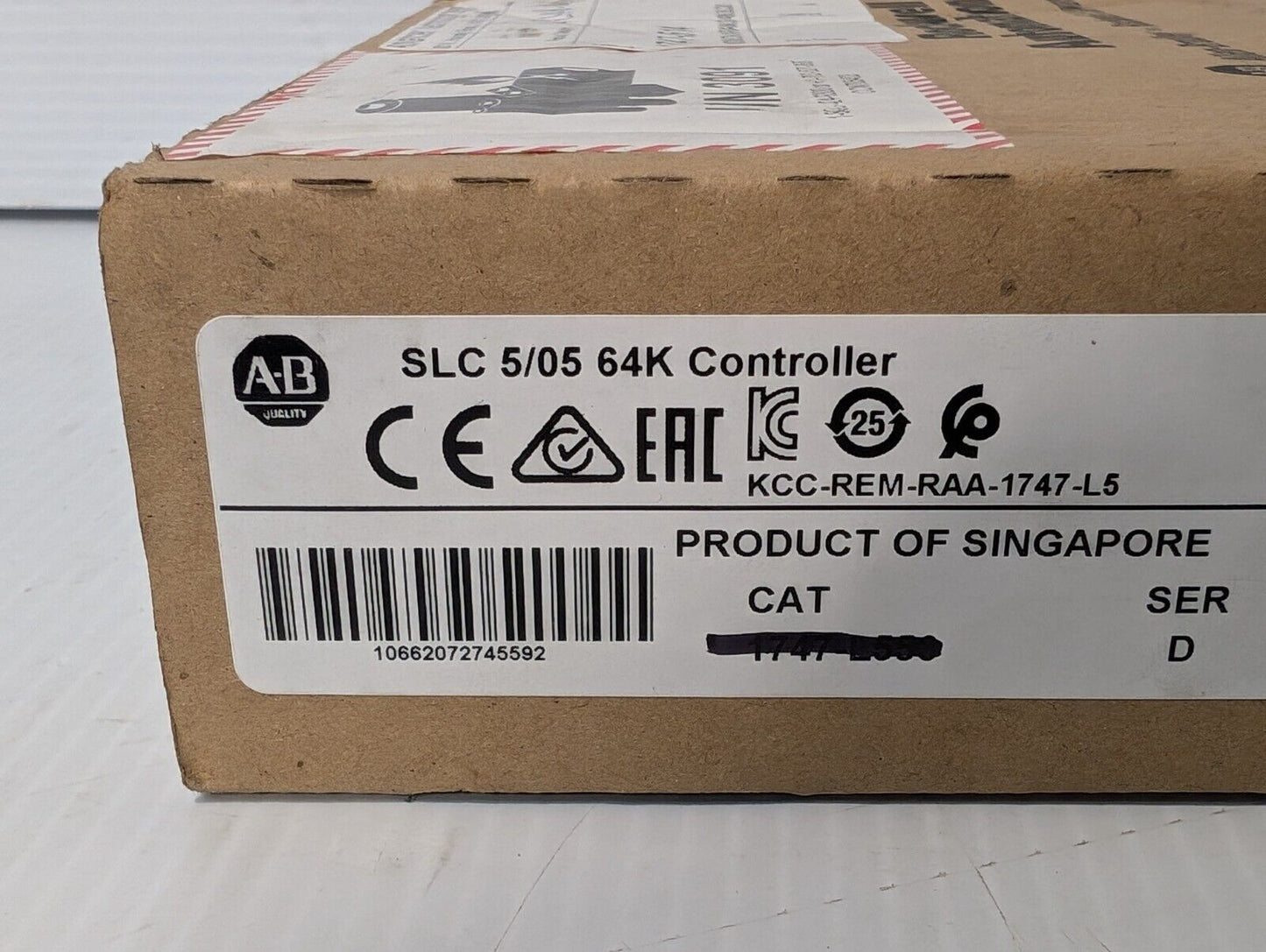 Allen Bradley 1747-L514 CPU Processor Unit, Series B, SLC 5/05, 4K - Free Ship