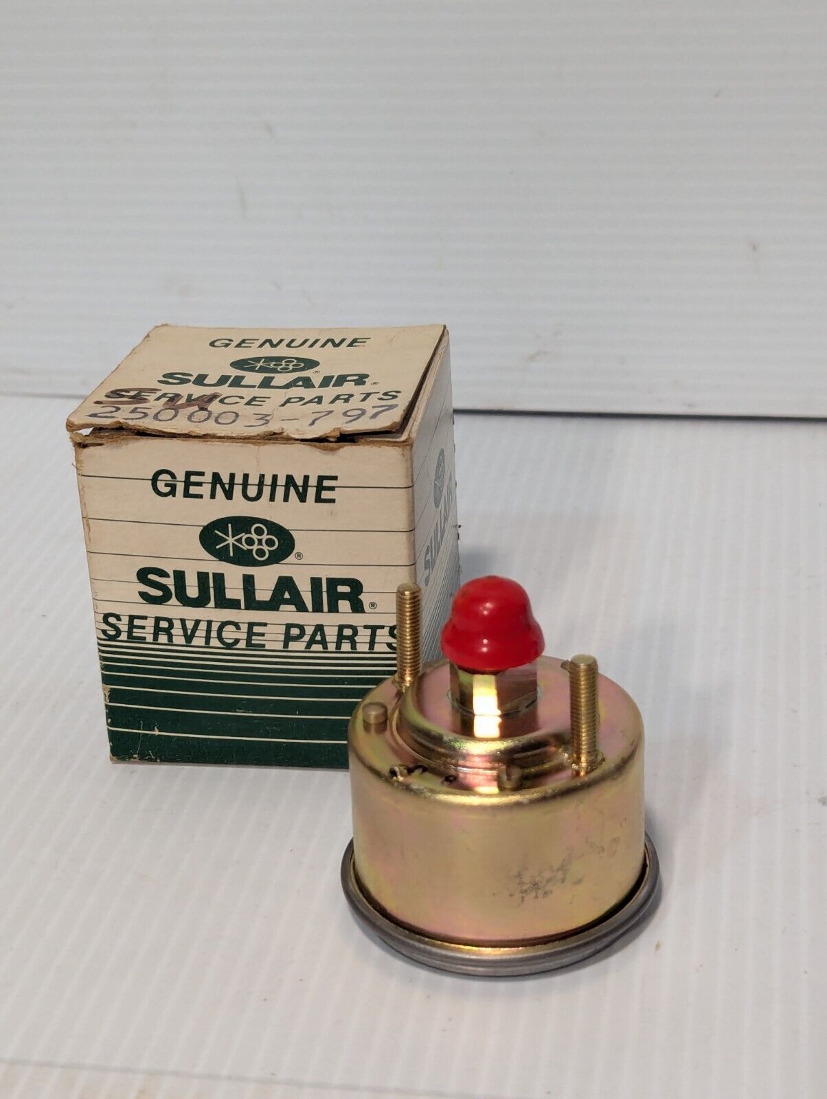 Sullair 250003-797 replacement gauge, new old stock - Free Shipping