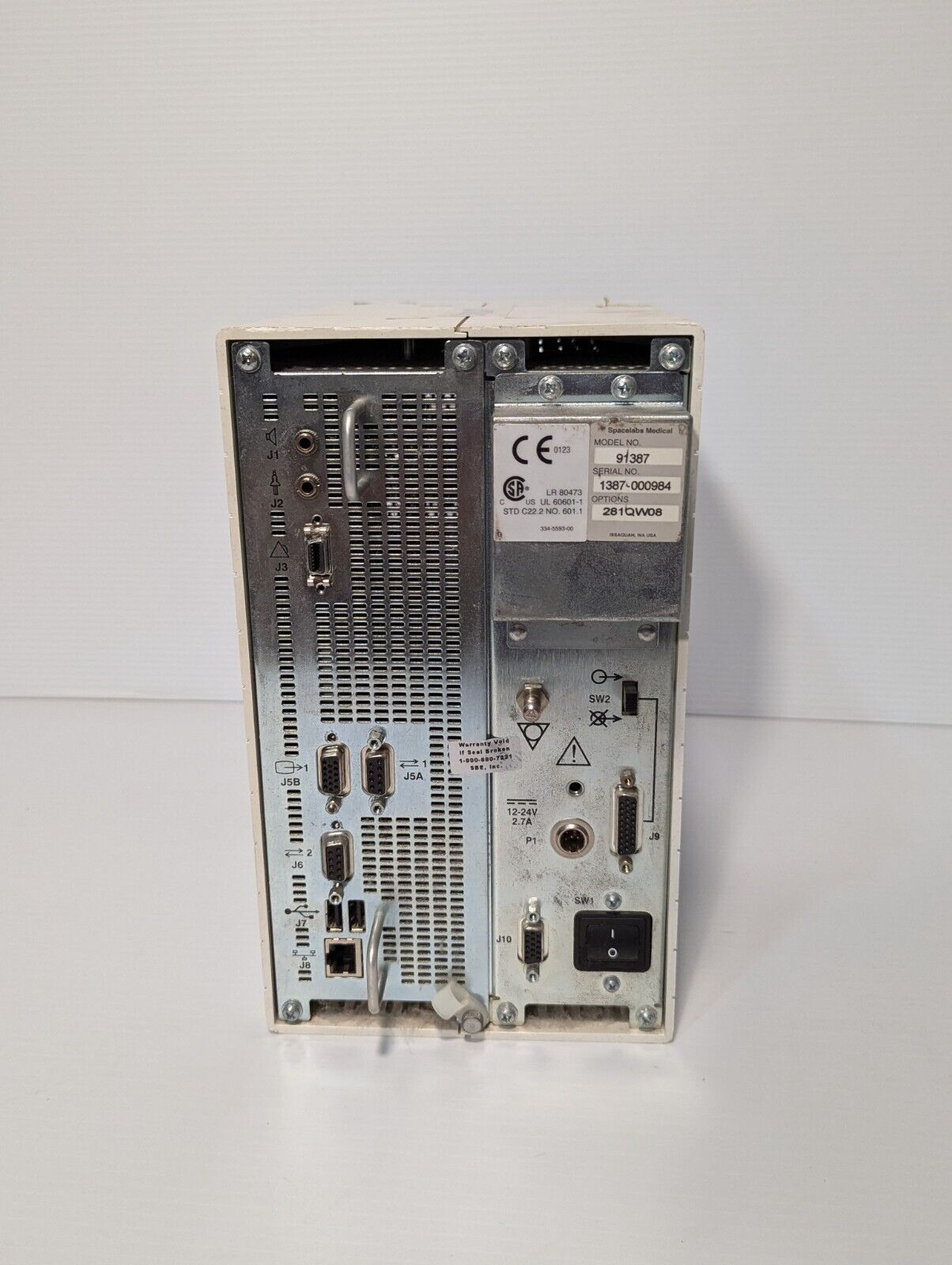 Spacelabs Medical 90387 UltraView SL Module Rack for Patient Monitors- Free Ship