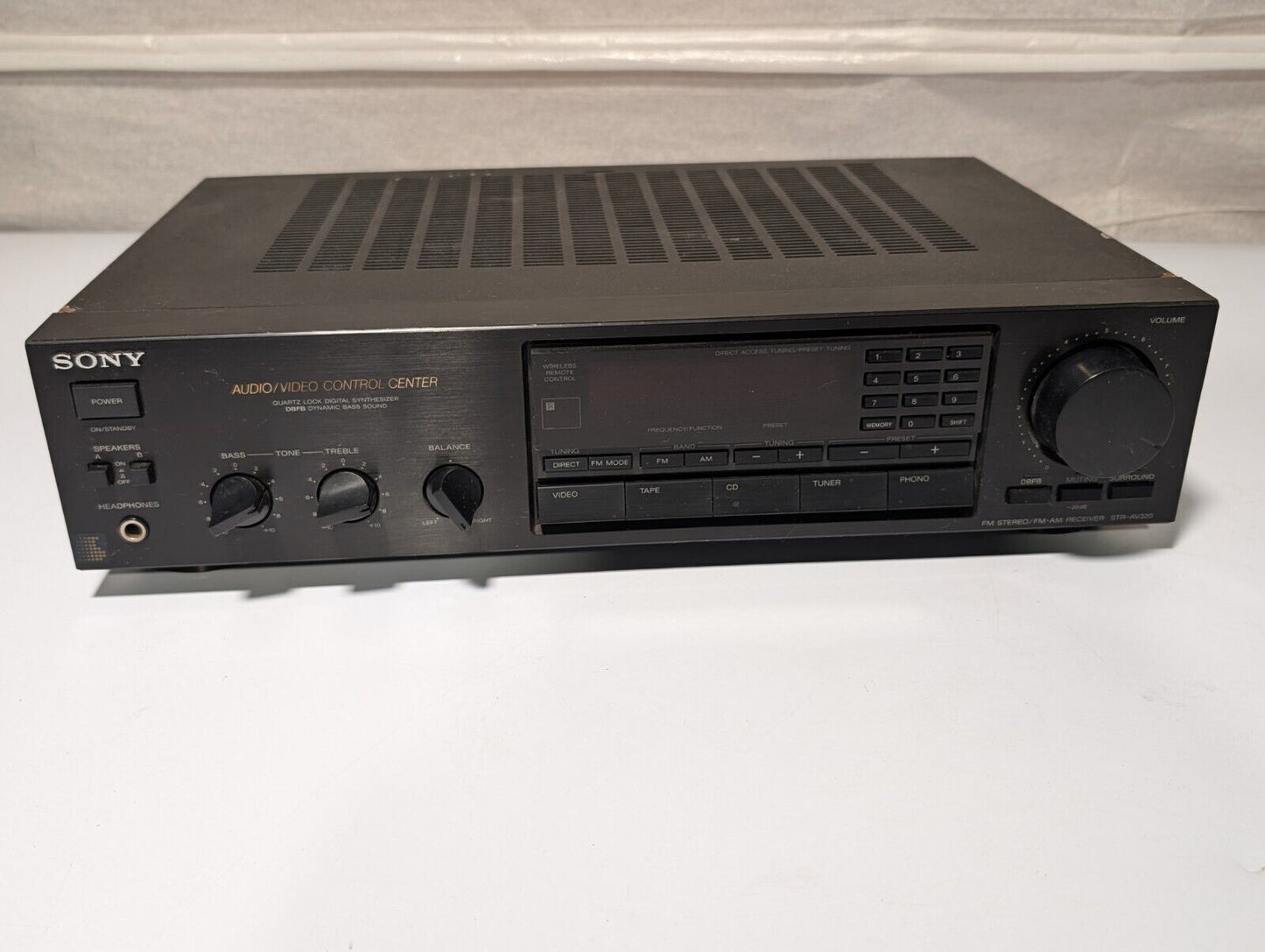 Sony STR-AV320 Stereo Amplifier, Audio/Video Control Center, 100W