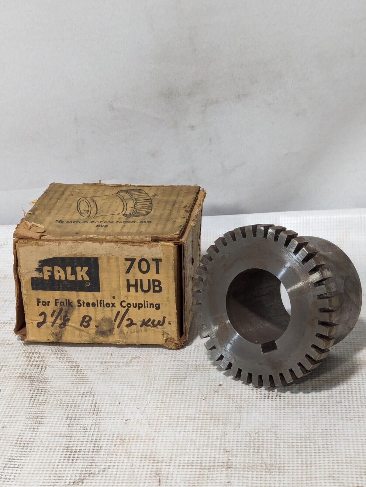Falk 70T hub, 2-1/8 inch bore