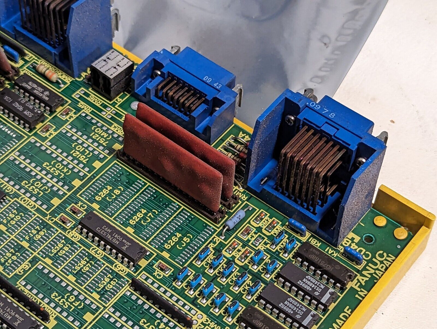 Fanuc A16B-2200-0121/06C control card, Base 0, circuit board