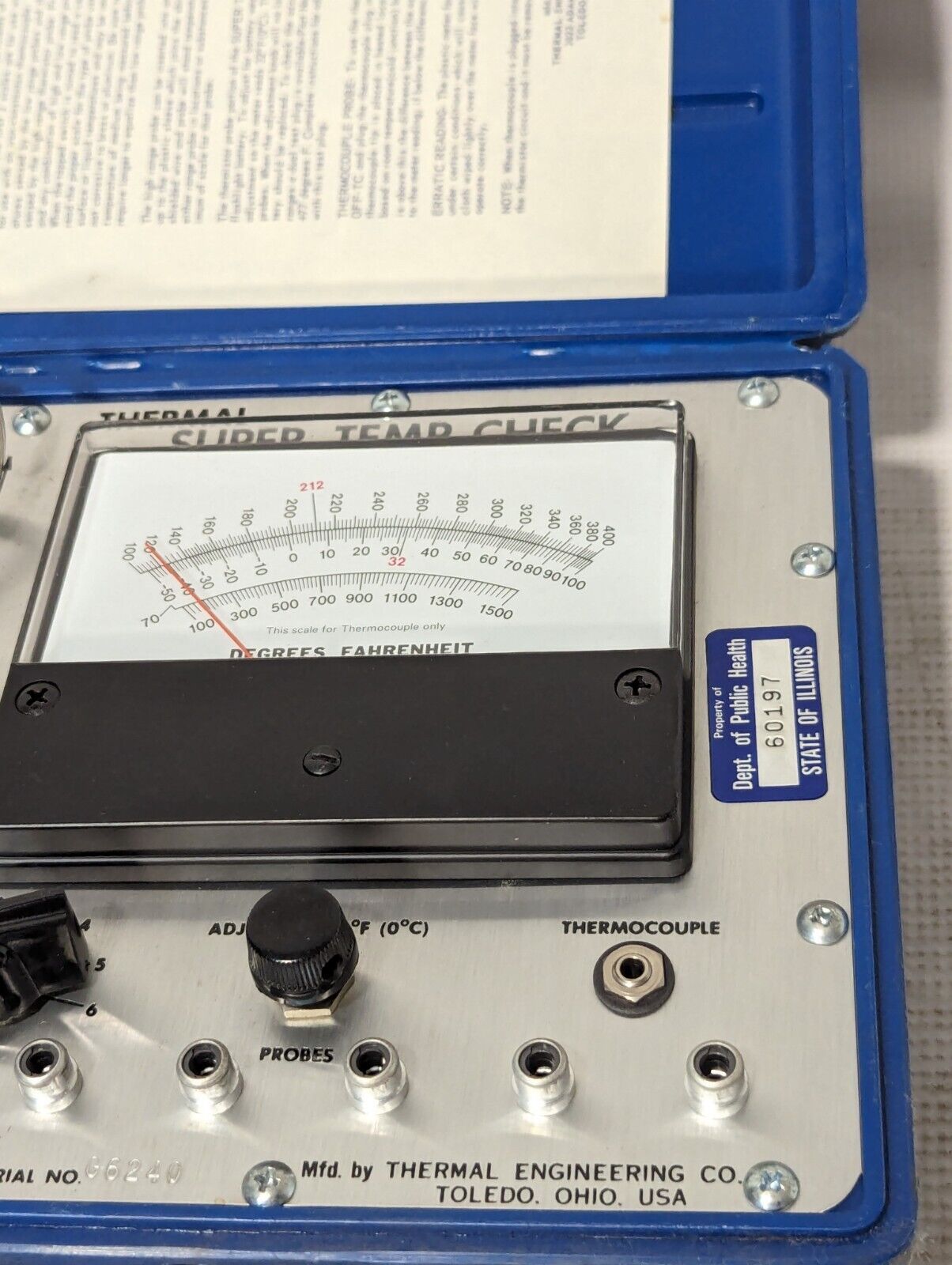 Thermal Engineering 4201 Thermal Super Temp-Check