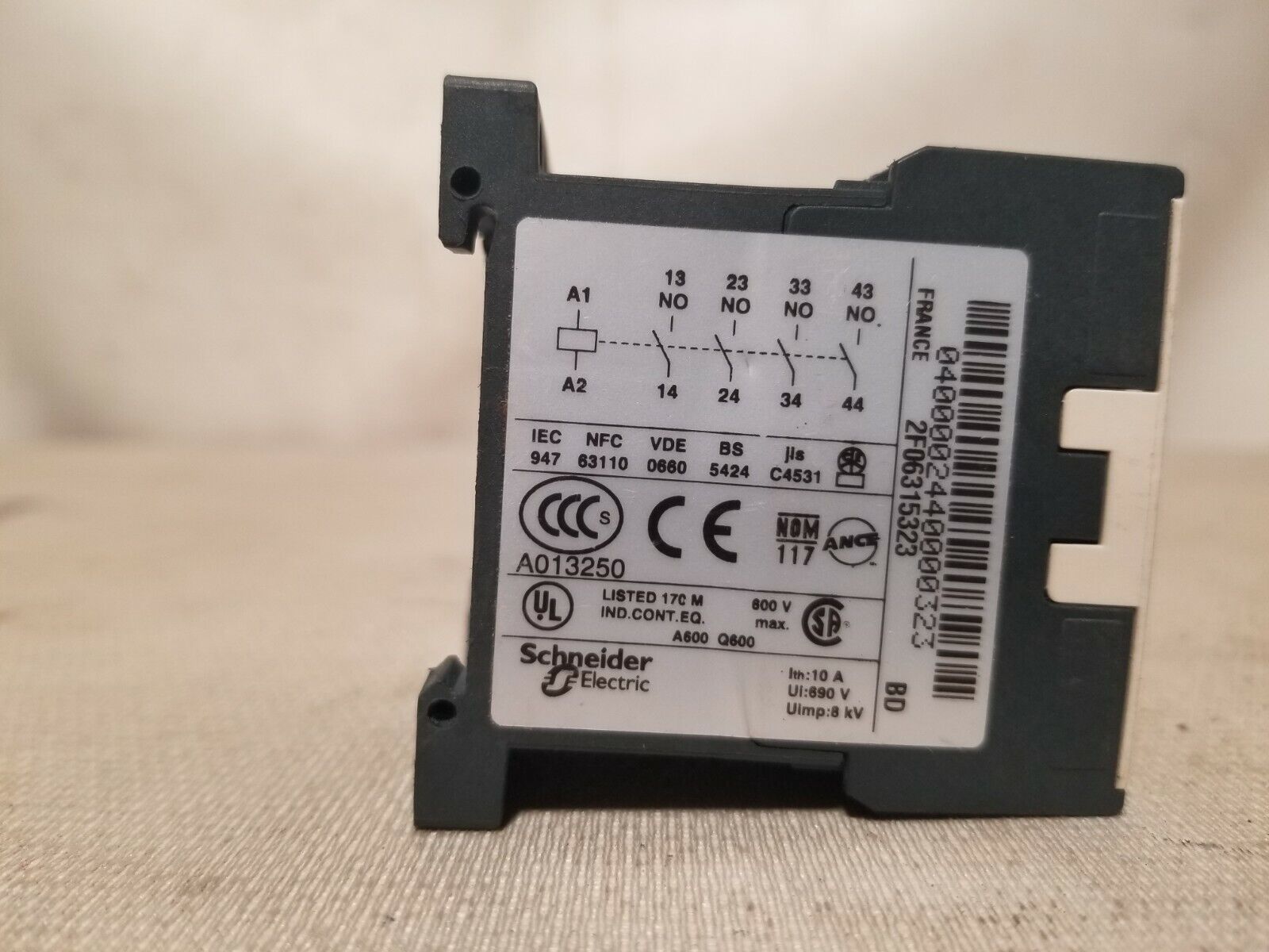 Telemecanique CA3KN 40BD Control Relay / Contactor CA3KN40BD - Free Ship+Returns