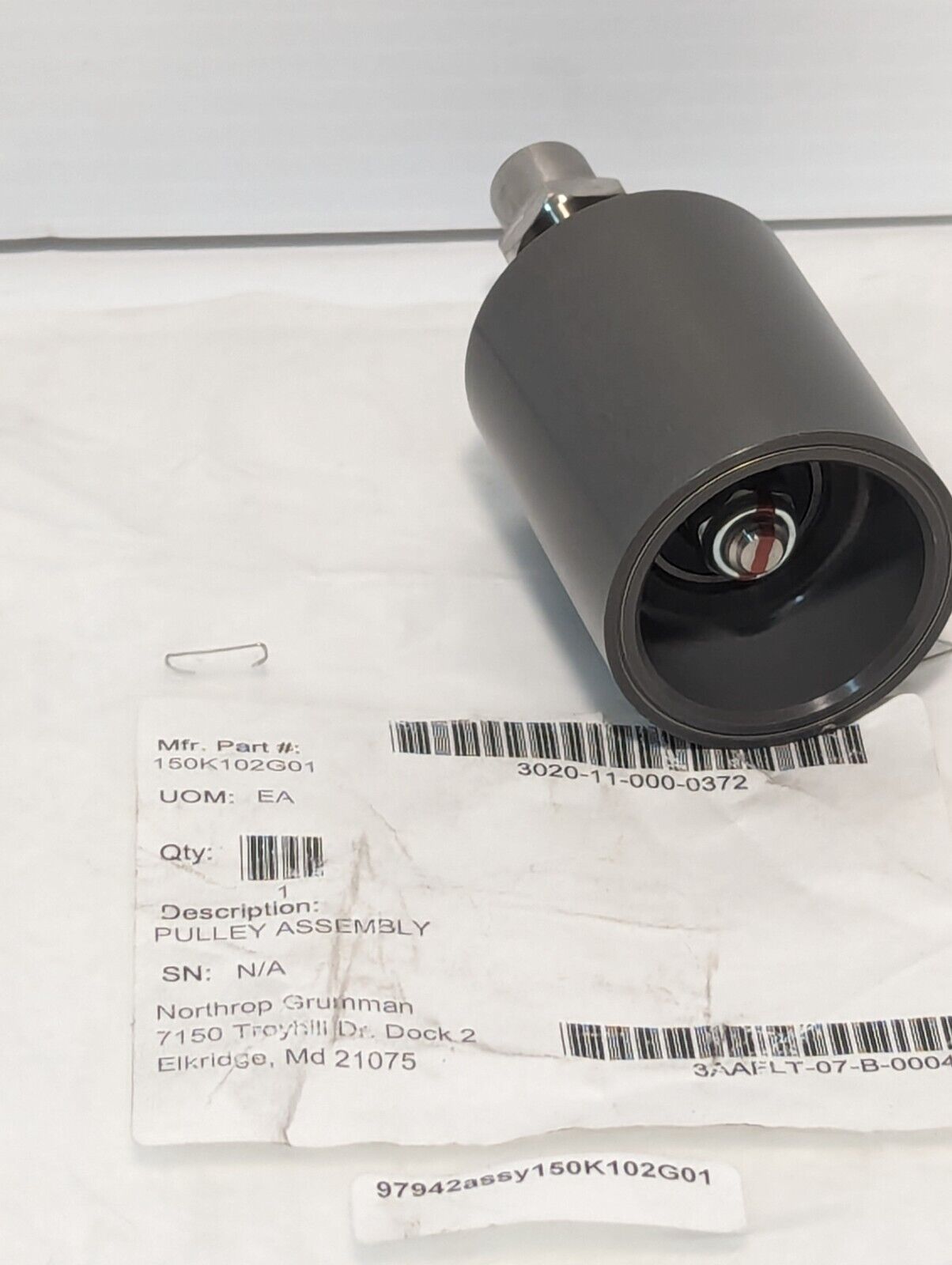 150K102G01 Tracking Pulley Assembly, 3020-11-000-0372 - Free Shipping