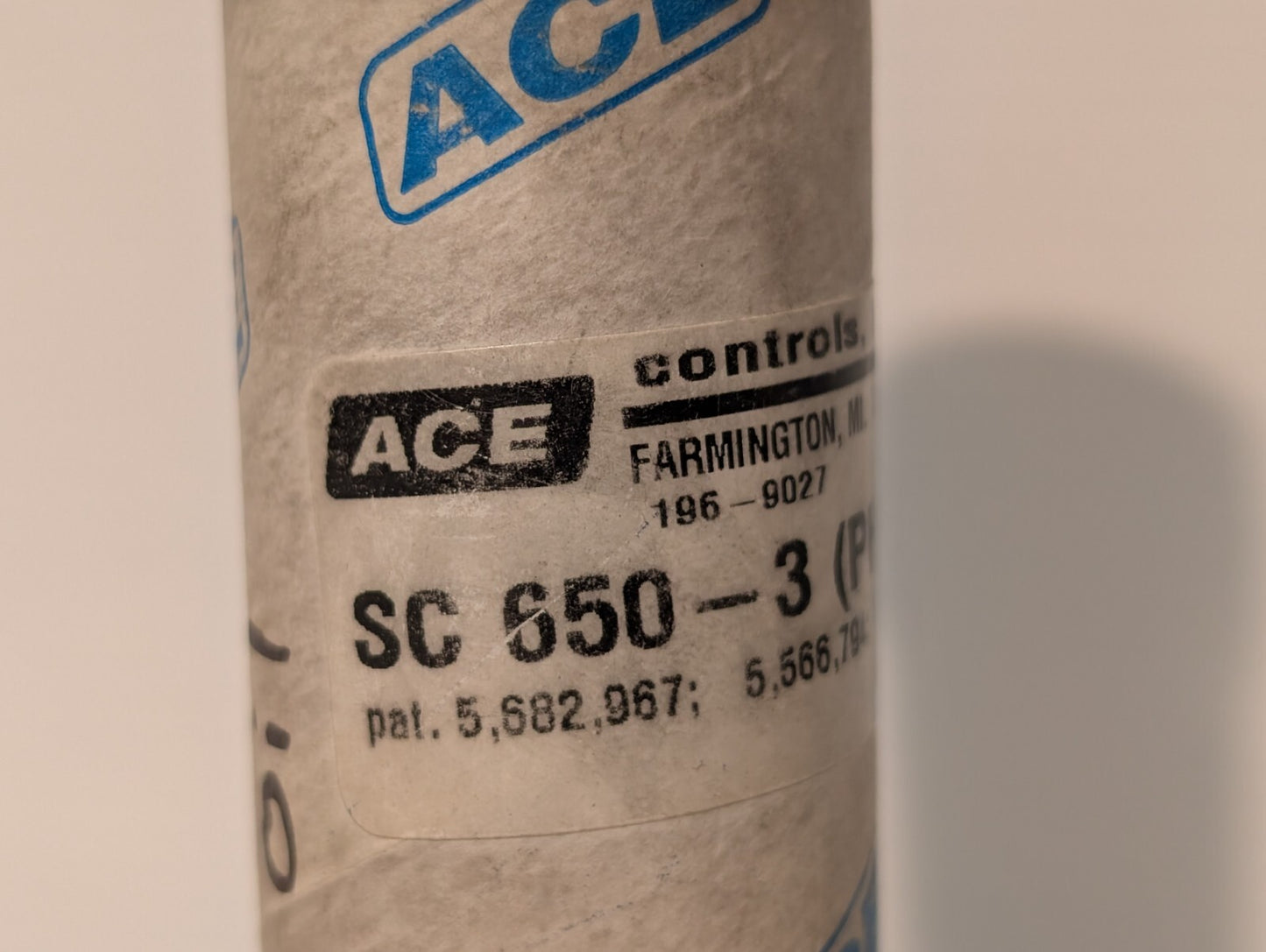 Ace Controls SC 650-3 Steel Threaded Shock Absorber