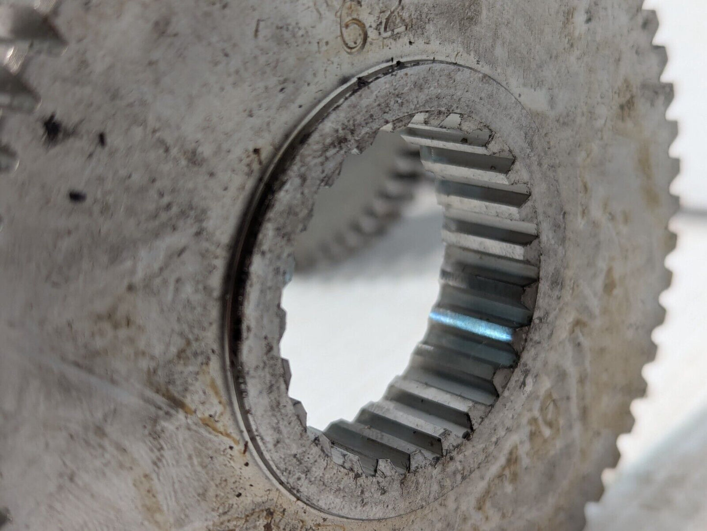 Unbranded 62 Outer 23 Inner Tooth 0.37 Ratio Gear 4" OD 1 3/8" ID Free Shipping