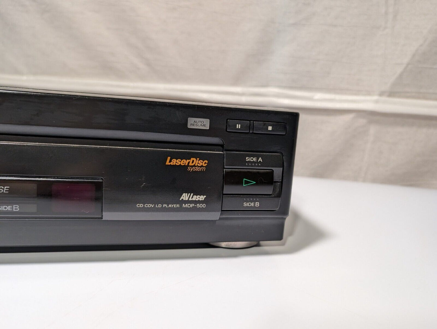 Sony MDP-500 AV Laser Auto Reverse Laserdisc CD \ CDV \ LD Player