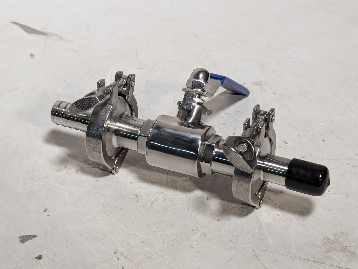 WeiShengQiufa SUS 316L 1" Stainless Steel Sanitary Ball Valve