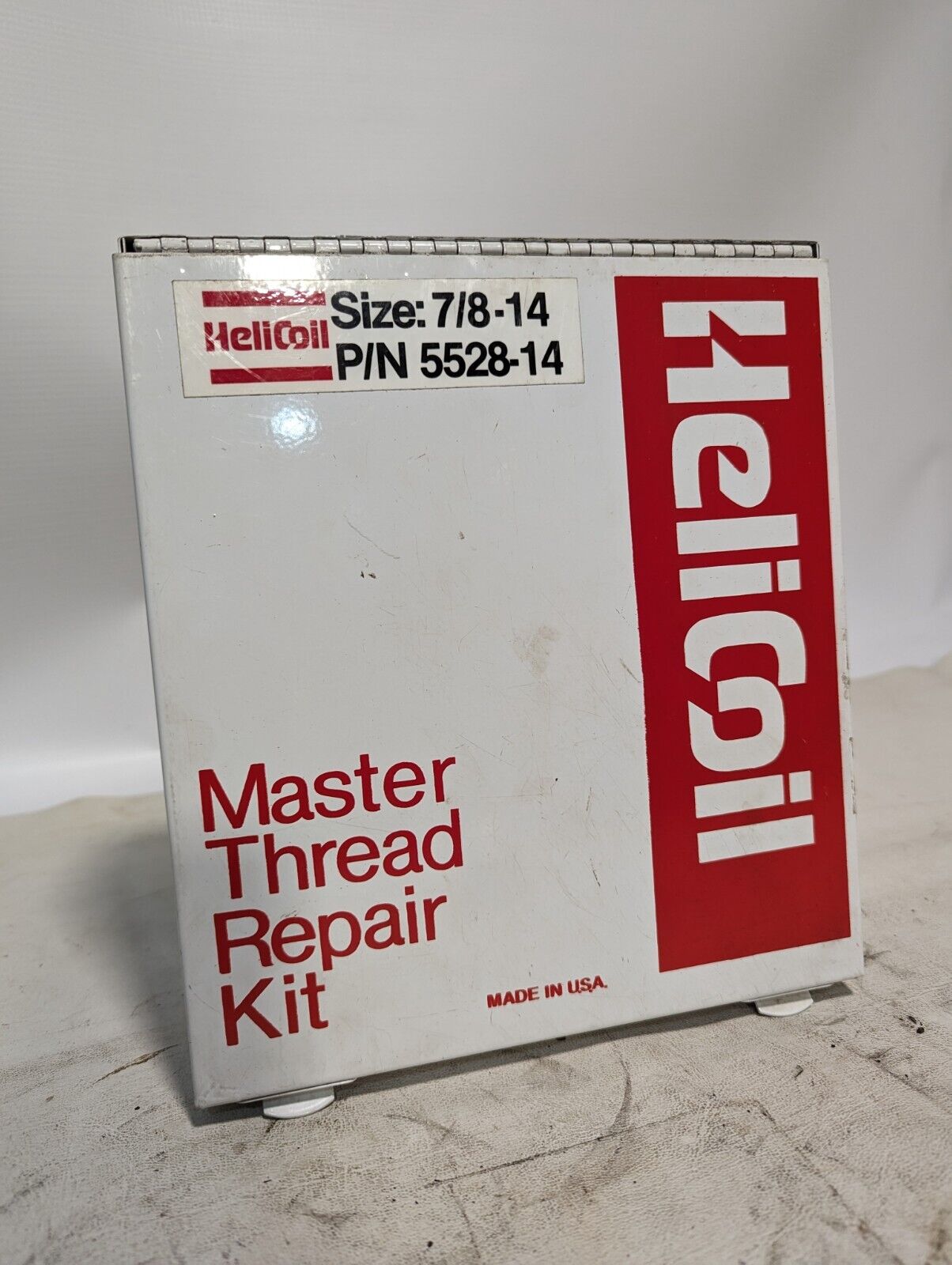 Helicoil 5528-14 master thread repair kit, size 7/8-14
