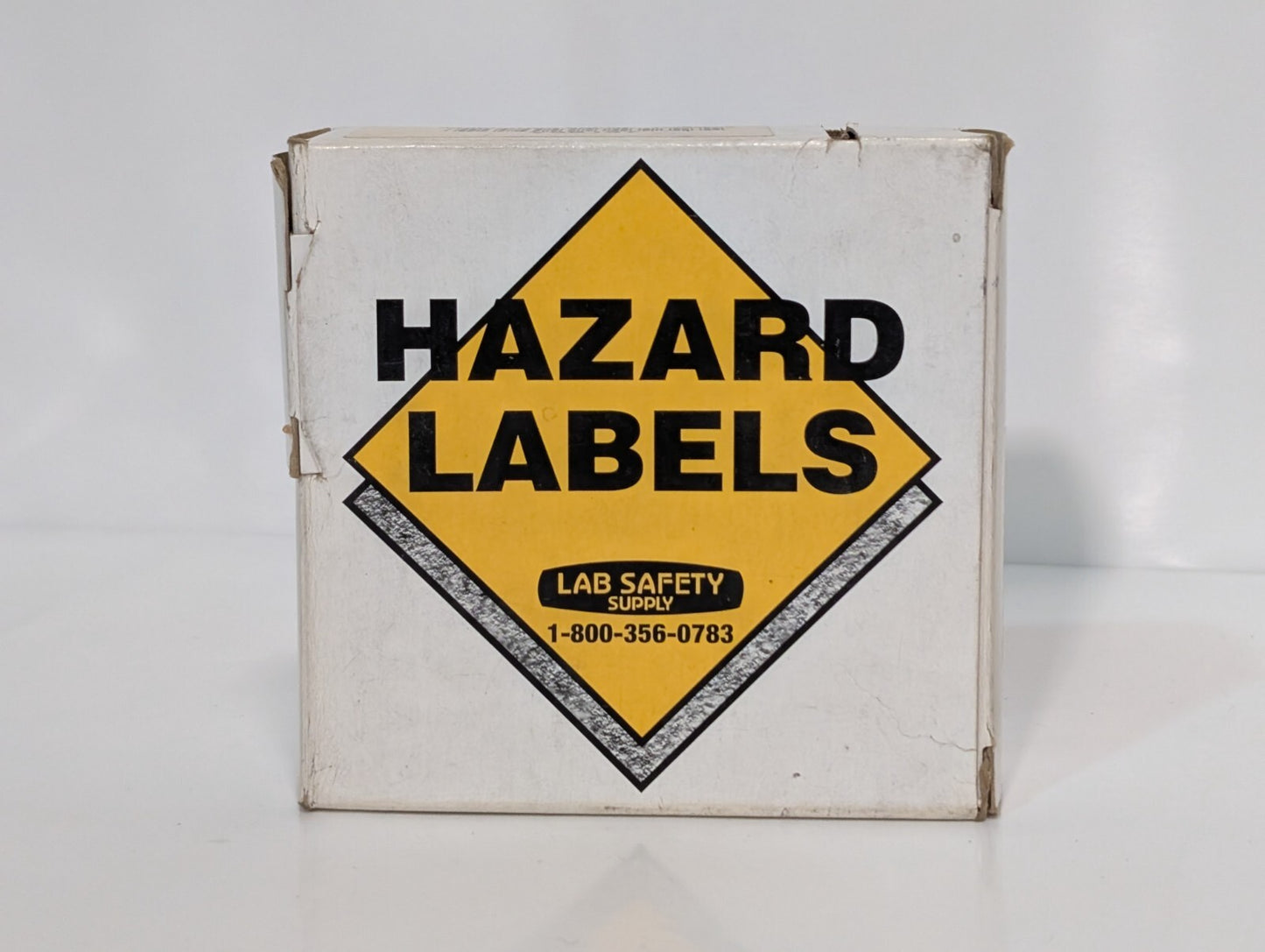 2 ROLLS -Brady 577LS Square Hmig Reactivity Labels 2.875"H x 0.875"W, Multicolor