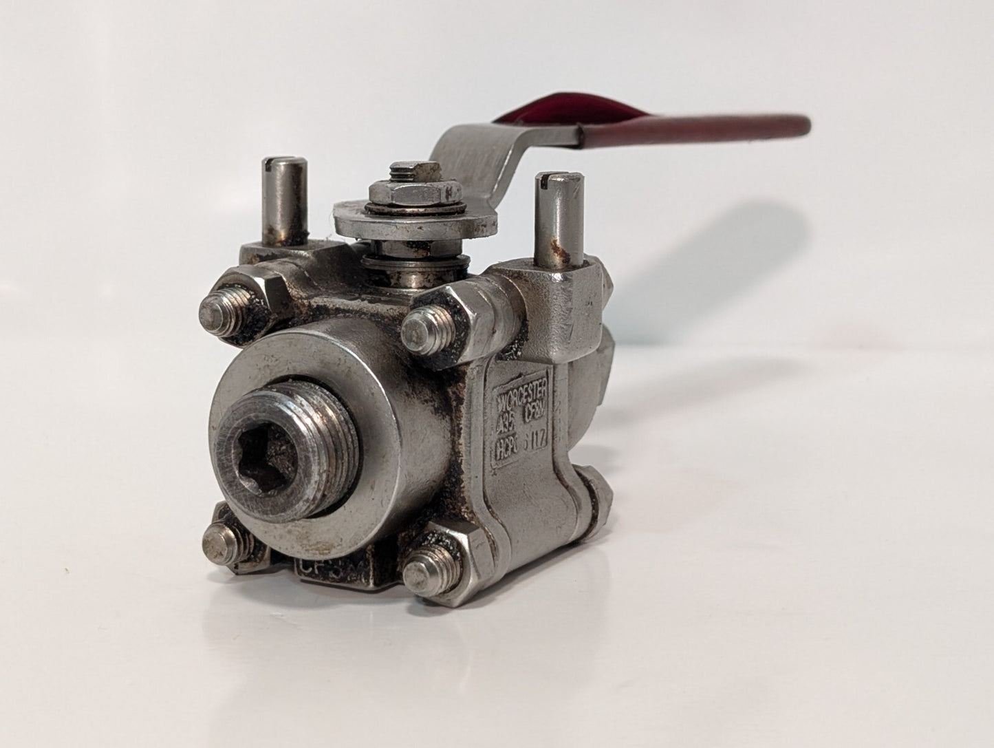Worcester A351-CF8M Stainless Ball Valve, 3/4" NPT (w\o our adapters), Flowserve