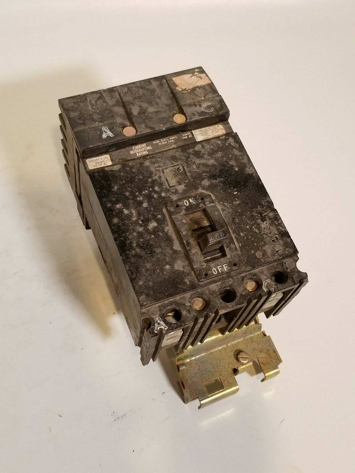 Square D FA22100AC Circuit Breaker 2 poles 240VAC 100A