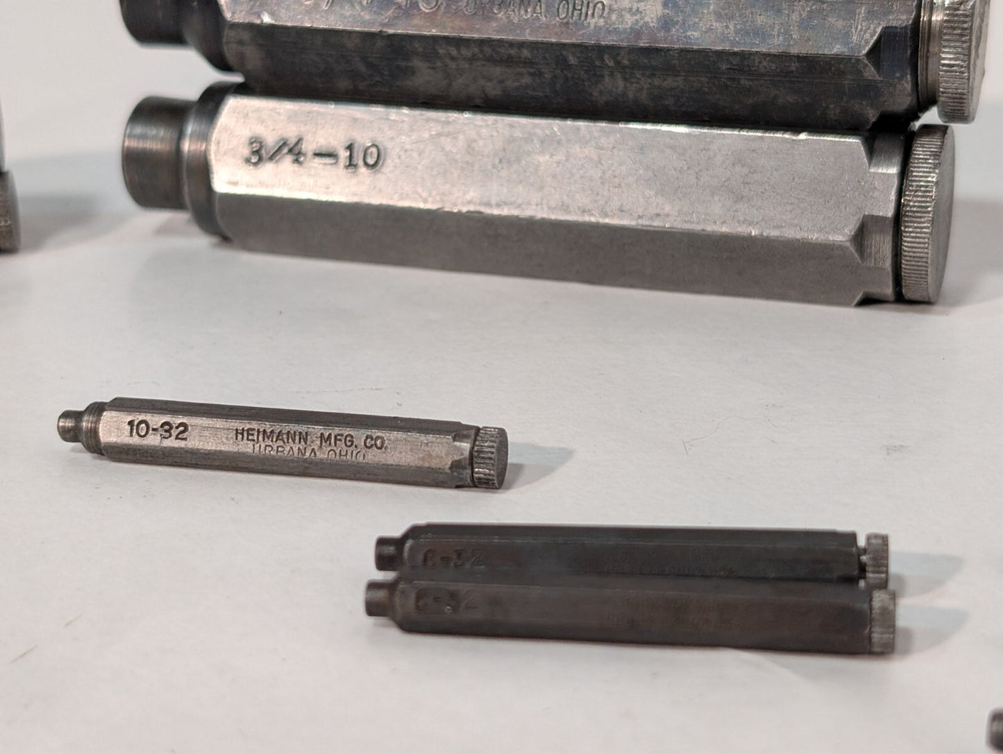 (25) Heimann Transfer Screw Incl. 3/8-16, 1-2-13, 5-8-11, etc. See photos+desc.