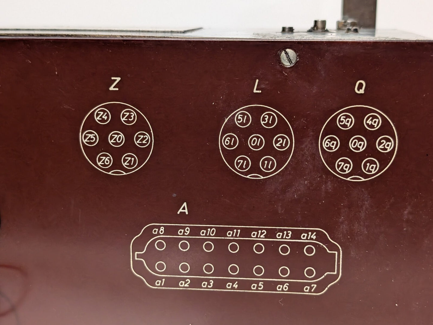 Vintage Bachmann Control Panel with Multiple Wiring Points, Excellent Prop