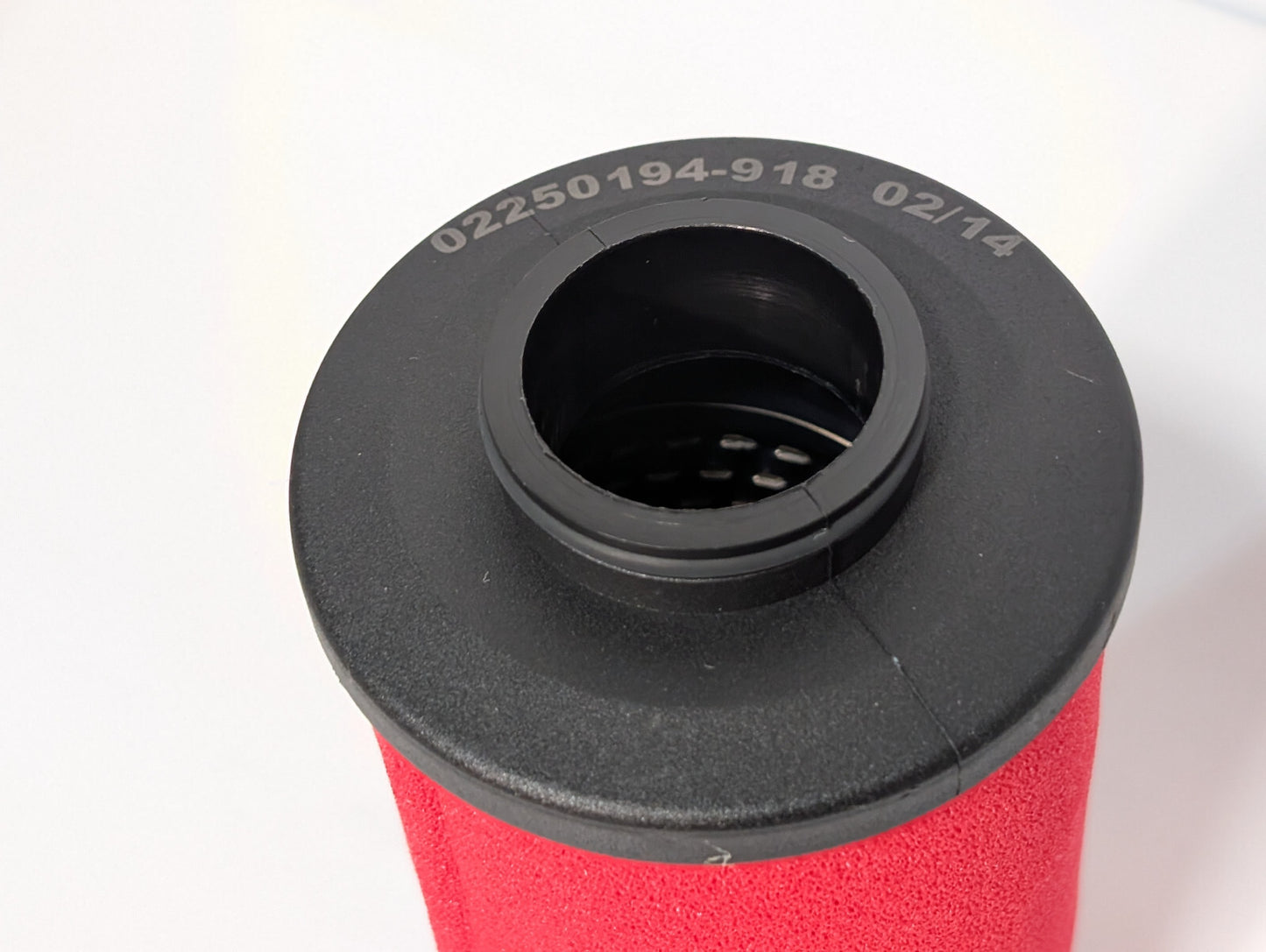 Sullair Service Parts 02250194-918 02/14 Filter Element, O Ring, Red